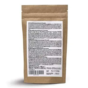 AROMATIKA Ghassoul Moroccan Lava Clay Powder 3.5 oz - 100g - Red Clay - Pure Moroccan Ghassoul - Rhassoul Clay for Face, Hair, Body - Red Cosmetic Clay Powder