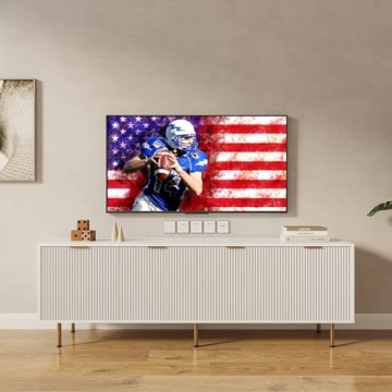 Elegant Furnicare TV Stand for 80 Inch TV - Modern Design