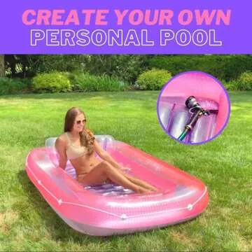 Suntan Tub Inflatable Float for Ultimate Summer Relaxation