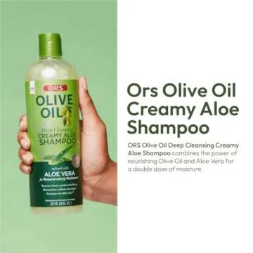 ORS Olive Oil Moisture Restore Aloe Shampoo for All Hair Types