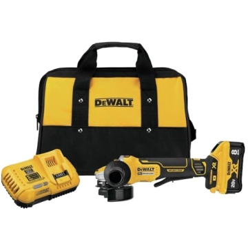 DEWALT 20V MAX XR Angle Grinder Kit with Power Detect Technology