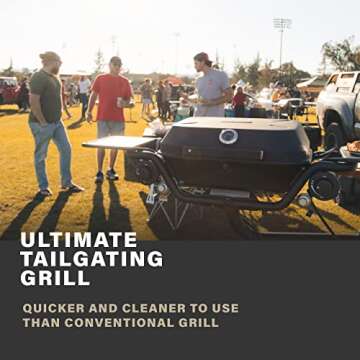 HitchFire Outdoor Grill Convenient Hitch-Mounted Propane