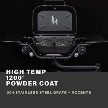 HitchFire Outdoor Grill Convenient Hitch-Mounted Propane