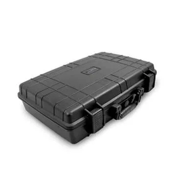 Casematix Waterproof Mixer Carry Case Compatible with Rode Rodecaster Pro Podcast Production Studio and Adapter - Hard Carry Case With Padded Foam