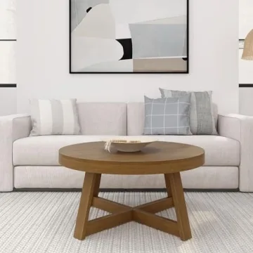 Classic Round Coffee Table for Small Spaces Style