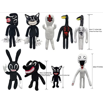 POPRORE 10 PCS Siren Head Plush Toys - Perfect Gift Set