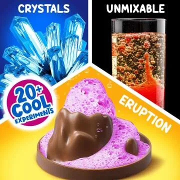 Kids Science Kit with 21 Experiments - Ages 4-8