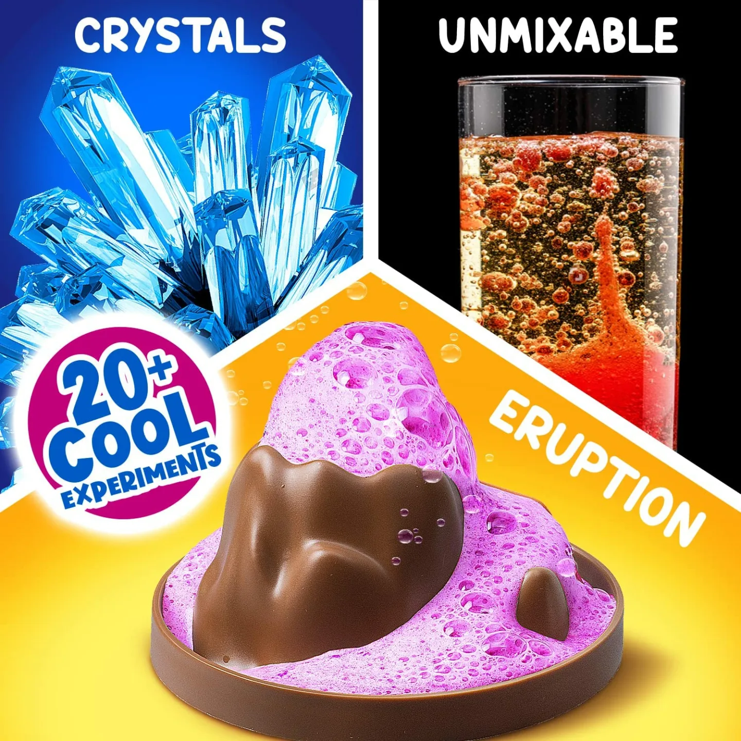 Kids Science Kit with 21 Experiments - Ages 4-8