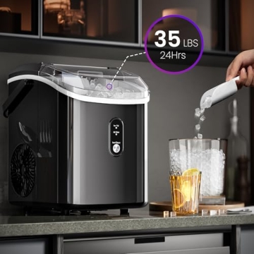 Nugget Ice Maker - Compact Countertop Ice Maker