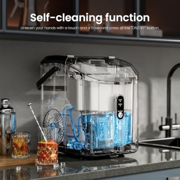 Nugget Ice Maker - Compact Countertop Ice Maker