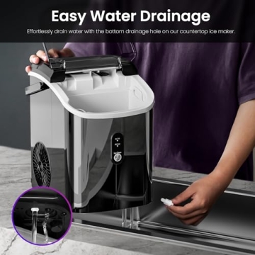 Nugget Ice Maker - Compact Countertop Ice Maker