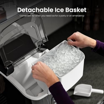Nugget Ice Maker - Compact Countertop Ice Maker
