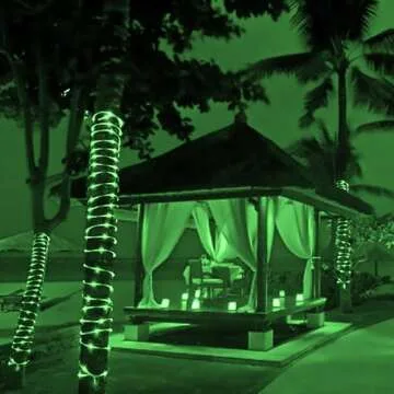 HAHOME LED Rope Lights for Outside, 300 LED Color Changing Outdoor/Indoor String Lights with Remote, 16 Color Waterproof Led Rope Lights 99Ft for Valentine's Day,st.Patrick's Day Décor