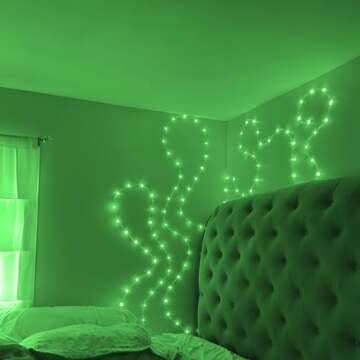 HAHOME LED Rope Lights for Outside, 300 LED Color Changing Outdoor/Indoor String Lights with Remote, 16 Color Waterproof Led Rope Lights 99Ft for Valentine's Day,st.Patrick's Day Décor