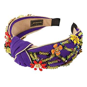 Stylish QIANXUAN Rhinestone Headbands for Women