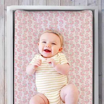 The Peanutshell 2 Pack Changing Pad Covers for Girls