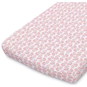 The Peanutshell 2 Pack Changing Pad Covers for Girls