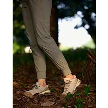 CRZ YOGA Women's High Waisted Joggers for Hiking