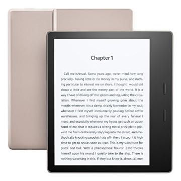 Kindle Oasis E-reader - 7" Waterproof, 32GB, Champagne Gold