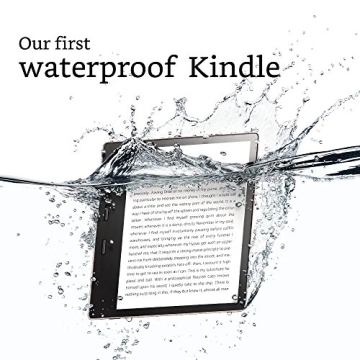 Kindle Oasis E-reader - 7" Waterproof, 32GB, Champagne Gold