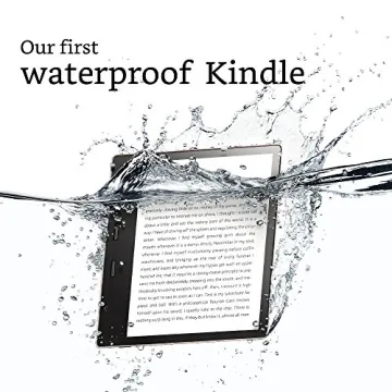 Kindle Oasis E-reader - 7" Waterproof, 32GB, Champagne Gold