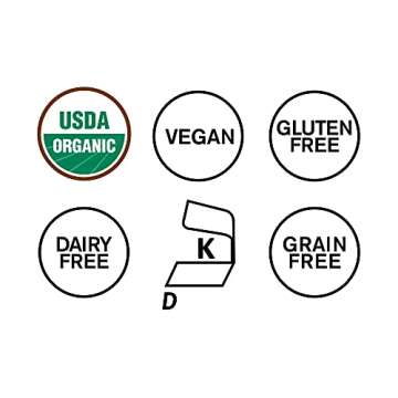 Forager Project Grain & Gluten-Free Vegan Breakfast Cereal | Dairy-free, Organic, Low Sugar, Plant-Based Protein | 7.5oz - Cinnamon