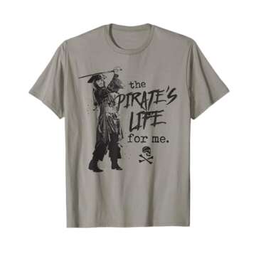 Pirates of the Caribbean Graphic T-Shirt - Official Disney Merch