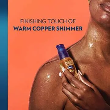 Vaseline Illuminate Me Shimmering Body Oil Created for Melanin Rich Skin & Illuminate Me Body Butter Whipped Body Butter Created For Melanin Rich Skin Provides 11 oz