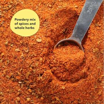 Spiceology - Black Magic - Cajun Blackening Spice Blend - Spicy Creole Dry Rub and Seasoning - Use On: Beef, Chicken, Mac N' Cheese, Turkey, Butter, Seafood or Nuts - 18 oz