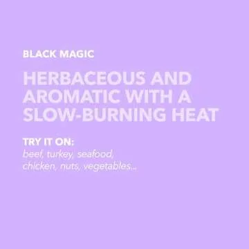 Spiceology - Black Magic - Cajun Blackening Spice Blend - Spicy Creole Dry Rub and Seasoning - Use On: Beef, Chicken, Mac N' Cheese, Turkey, Butter, Seafood or Nuts - 18 oz