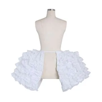 DUNHAO COS Women's Elegant Crinoline Petticoat Underskirt