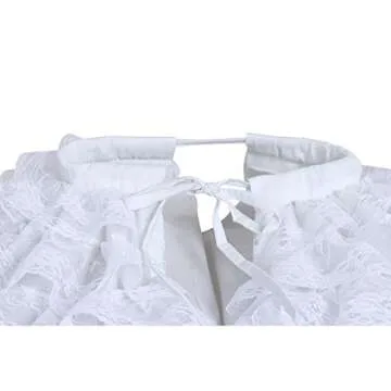 DUNHAO COS Women's Elegant Crinoline Petticoat Underskirt