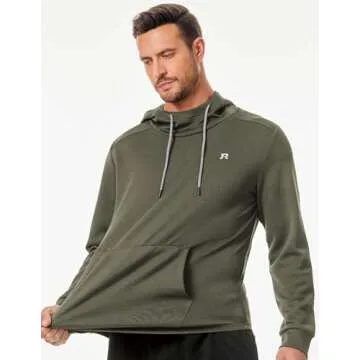 JMIERR Men's Stylish Hooded Cotton Sweatshirts