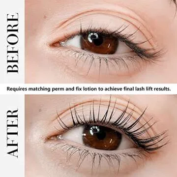 Libeauty Lash Lift Glue Balm Lash Lift Adhesive Strong Sticky Fruit Flavor Eyelash & Eyebrow Perm Glue Balm Brow Lamination Gel