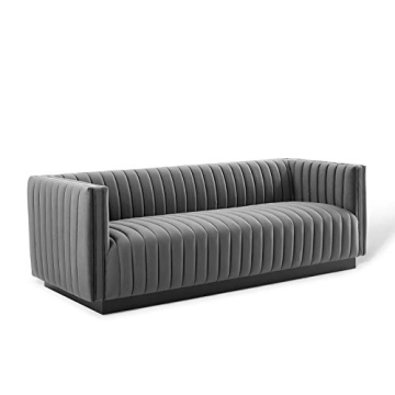Elegant Modway Conjure Velvet Sofa for Stylish Homes