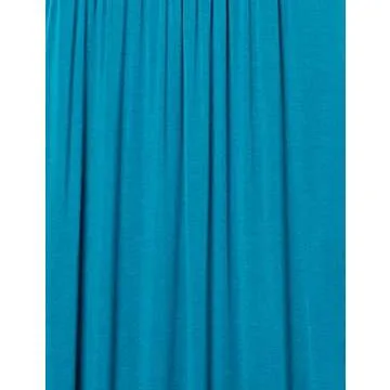 Amazon Brand - 28 Palms Women's Tropical Print Sleeveless Maxi Dress with Pockets