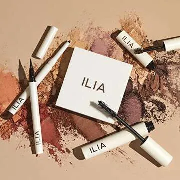 ILIA - Essential Brow Gel | Non-Toxic, Vegan, Cruelty-Free, Flake-Free, Thickens, Fills & Sculpts Brows (Dark Brown)
