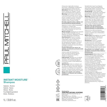 Paul Mitchell Instant Moisture Shampoo for Soft Hair