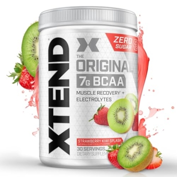 XTEND Original BCAA Powder with 7g BCAAs and 2.5g L-Glutamine, Sugar-Free Muscle Recovery Drink for ...