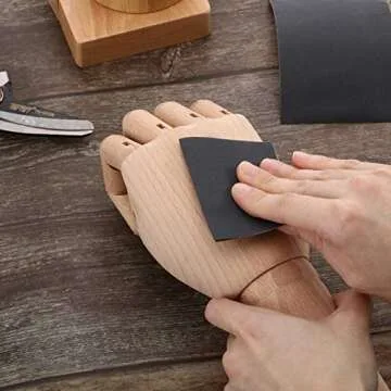 Versatile Waterproof Sandpaper Sheets Assorted Grit Pack 400-1500