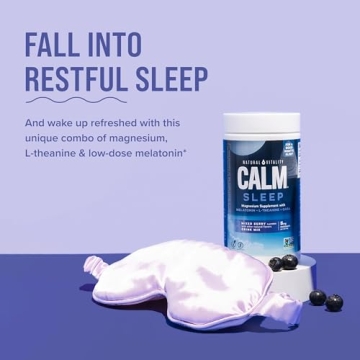 Natural Vitality Calm Sleep, Magnesium & Melatonin Drink Mix