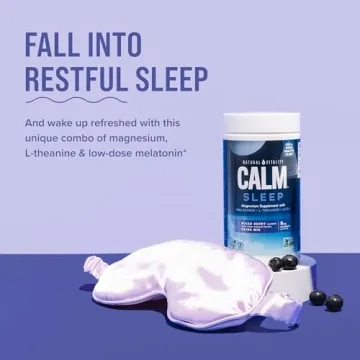 Natural Vitality Calm Sleep, Magnesium & Melatonin Drink Mix