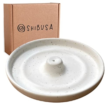 SHIBUSA Incense Holder | Elegant Ceramic Ash Catcher