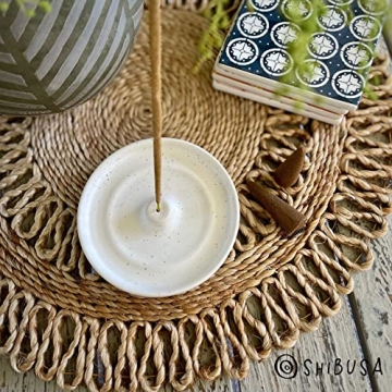 SHIBUSA Incense Holder | Elegant Ceramic Ash Catcher