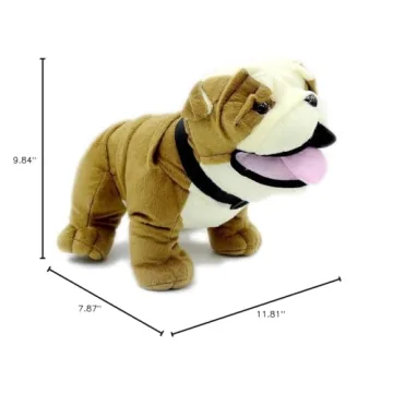 VACHICHI Bulldog Plush Toy - Adorable 12 Inch Companion