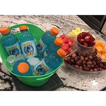 Zilpoo Storage Tub Set - Versatile Oval Plastic Bins