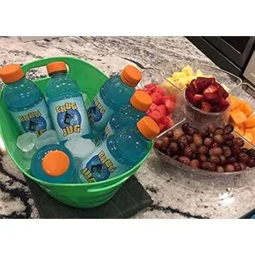 Zilpoo Storage Tub Set - Versatile Oval Plastic Bins