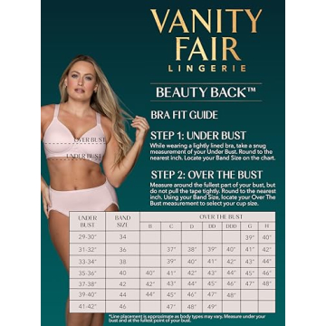 Vanity Fair Women's Full Figure Beauty Back Smoothing Bra