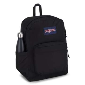 JanSport Superbreak Backpack - Durable, Lightweight Premium Backpack, Black
