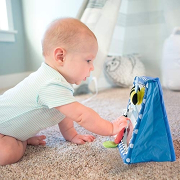 Sassy Tummy Time Floor Mirror - Engaging Developmental Toy for Babies